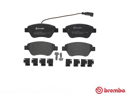 A.B.S. P 23 085 BREMBO Bremsbelagsatz, Scheibenbremse